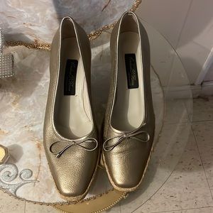 Condessa D Roma Porto Alegre espadrilles in gold